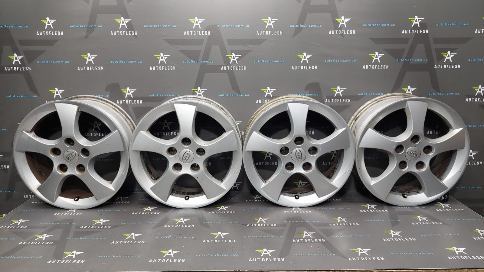 Диски R16 KIA 6Jx16 ET51 5x114.3 Hyundai KIA Ceed Rio Carens Magentis Optima Venga бу